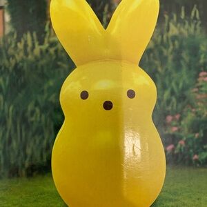 PEEPS Yellow Bunny-Shaped Inflatable NWIB